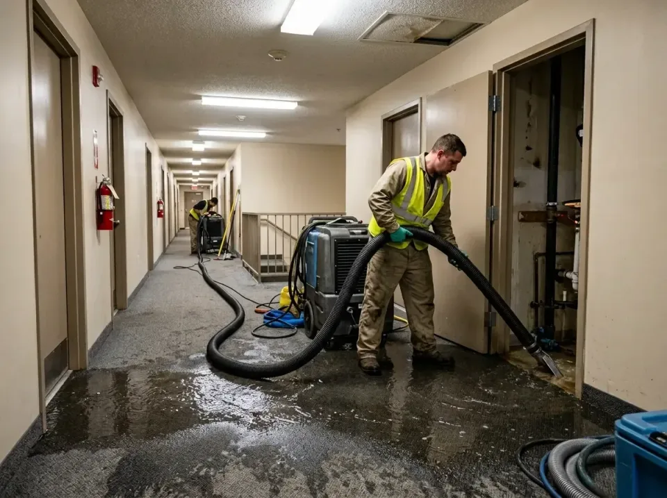 multi-unit-apartment-hallway-f-005 — frequently asked questions, Emergency Burst Pipe Water Extraction & Removal in Memphis,…